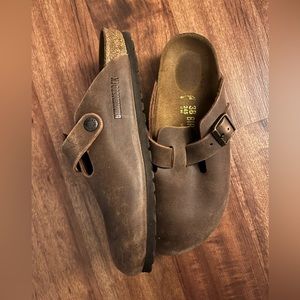Birkenstock Boston shoes size 38 only worn once!